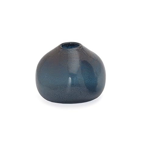 Buy Torre And Tagus Wide Pebble Bubble Vase Slate Online At Low