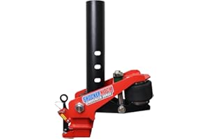 SHOCKER HITCH Shocker 30K Gooseneck Surge Air Hitch & Shift Lock Coupler for 2-5/16" Ball, 3-15/16" Round Angled Pin