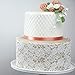 Rose Flower Silicone Lace Mat Fondant Cake Decorating Moulds Chocolate Sugarcraft Gumpastes Mold Lace Impression Mold Cake Brim Border Rind Decor Mold Sugar Lace Baking Mat DIY Embossing Pad