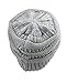 Unisex Trendy Warm Chunky Soft Stretch Cable Knit Slouchy Beanie Skully HAT20A-Silver