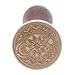 Whitelotous Retro Wood Stamp Magic Array Sealing Wax Antique Stamp with Beech Handle for Important Documents (D)