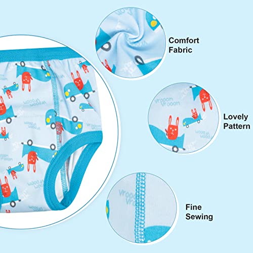 MooMoo Baby Potty Training Underwear for Boys Absorbent Cotton Training