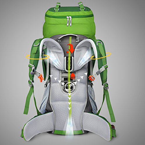 Mountaintop 70L/75L Internal Frame Hiking Backpack Pricepulse
