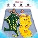 Silver Lilly Animal Blanket - Plush Animal Tail Sleeping Bag Blanket for Kids (Crocodile)