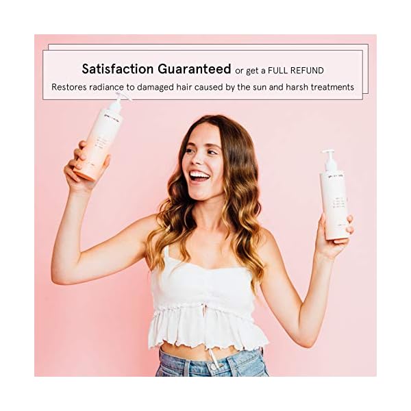 Argan Oil Shampoo And Conditioner Set (17oz x2) - Shampoo And Conditioner - Cruelty-Free Vegan Hair Conditioner…