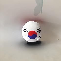 QXXKJDF 7.9-inch 3.9-inch Country Ball Plush