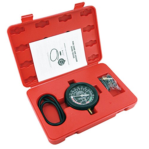 Fuel Pump & Vacuum Gauge Pressure Tester Carburetor Valve Pressure Test