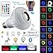 JahyShow LED RGB Color Bulb Light E27 Bluetooth Control Smart Music Audio Speaker Lamps
