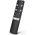 Voice Remote Control for TCL Android TV, Replacement Remote RC802V for TCL TVs 40S330 32S330 40S334 32S334 70S430 32A325 32A323 65Q637 55S430 43S430 55Q637 43S434 75S434 32P30S