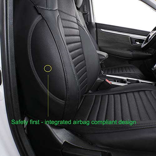 EKR Custom Fit CRV Seat Covers for Select Honda CRV 2017 2018 2019