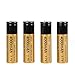 Rechargeable Battery Boruit Rechargeable 4x18650 Battery 4000mAh For Flashlight Bicycle Light Headlamp Torch
