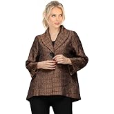 IC Collection Textured Hi-Low Jacket