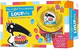 Mon coffret anniversaire Louparty : Avec 8 sets de couverts, 8 serviettes, 8 langues de belle-mère, by 
