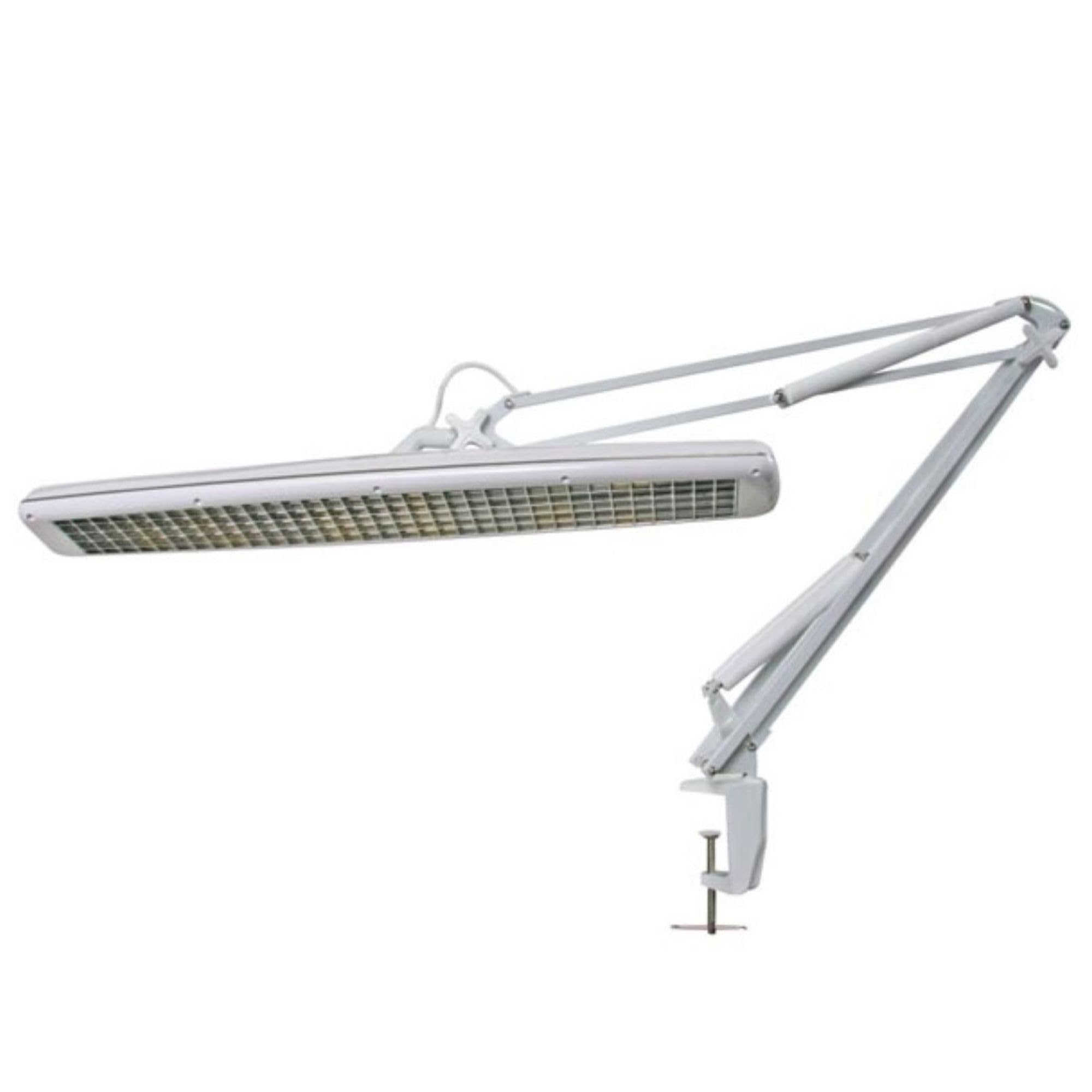 Velleman VTLAMP6 Working Desk Lamp with 14 Watt Compact Fluorescent Lamps, 14 W, White