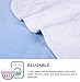 Brosive Waterproof Reusable Incontinence Bed Pads Washable Incontinence Underpads 8 Cups Absorbency,Mattress Protector for Adults, Kids and Pets(34”x 36” inch 4 Pack)