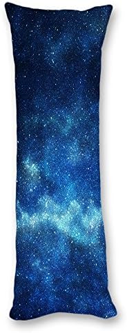 Yiuejiu Galaxy Body Pillow Cover Decorative Pillowcase 20x54 Inch