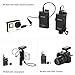MOURIV MV-GMC201 2.4G Universal Lavalier Wireless Microphone System Lapel Mic with Real-time Monitor for DSLR Camera, Camcorder, IOS iPhone, Android Smartphone Phone, Tablet, Gopro 3,3+, 4