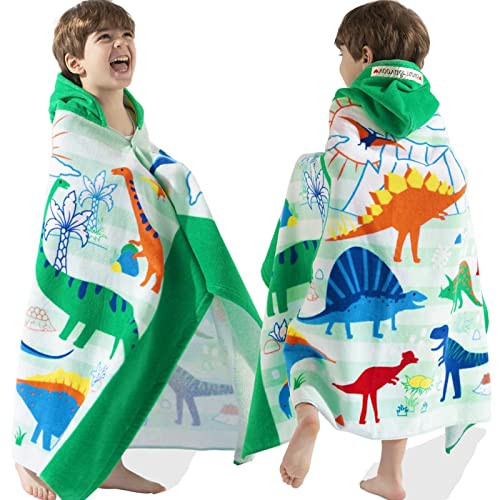 Amazon Dinosaur Hooded Bath Towel Baby Towels With Hood TMIELYBS