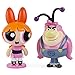 The Powerpuff Girls - 2 inch Action Dolls with Display Stands - 2-Pack - Blossom & Fuzzy Lumpkins