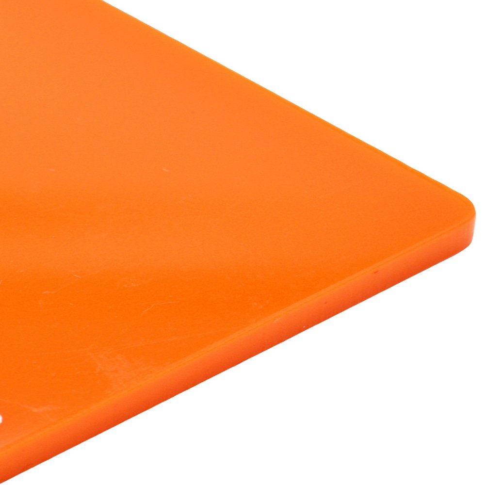 3mm Carrot Orange Gloss Cast Acrylic Sheet 16 SIZES TO CHOOSE (420mm x 297mm / A3)
