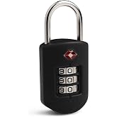 Pacsafe Prosafe 1000 TSA Accepted Combination Lock, Black