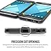 MoKo Nexus 5X Case - [Anti Drop] Hard Polycarbonate + Silicone Protector Bumper Cover for Google Nexus 5X by LG 5.2 Inch 2nd Gen Smartphone, Crystal Clear