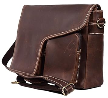leather office bags for mens amazon