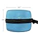 Travel Portable Carrying Protective Hard Case Box Pouch for Amazon All-New Echo Dot(2nd Generation) with Carabiner(Fits USB Cable and Wall Charger) - Blue