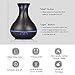 NEWKBO 400ml Humidifier Essential Oil Diffuser Wood Grain,7 Color Changing LED Mood Light for Home Yoga Spa Office Bedroom Baby Room