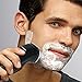 BROADCARE Electric Razor Cordless Waterproof Men's Electric Rotary Shaver USB Rechargeable Wet/Dry Shaving Machine for Men - Black
