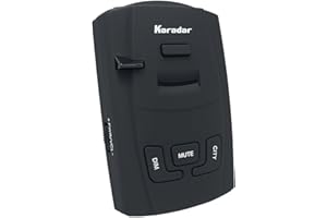 BELESH KARADAR S360 Radar Detector – X/K/Ka Band & Laser Detection, City/Highway Mode, VG-2 Immune, detectable Police Speed Trap Detector for Cars LaserEye and False Alert Filtering Scanner