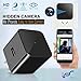 Hidden Camera WiFi Wall Charger Spy Cam Plug with Night Vision Spy USB Camera 1080P Hidden Wireless with Motion Detection for iOS and Android Phone