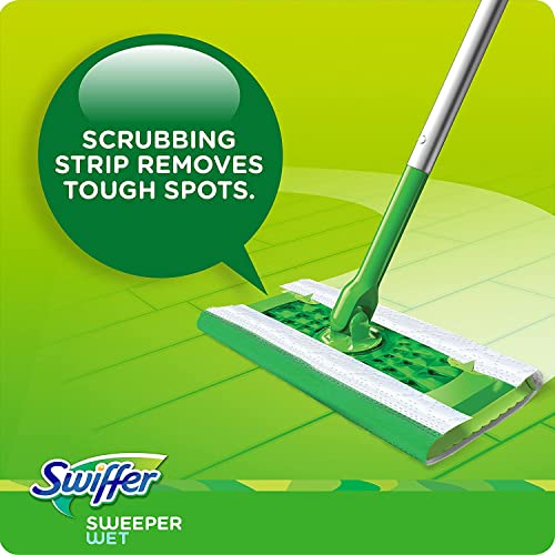 Swiffer Sweeper Wet Mopping Cloths, MultiSurface Floor Cleaner with