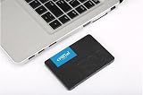 Crucial BX500 500GB SATA 2.5-inch 3D NAND Internal SSD Drive Black view 5