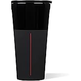 Corkcicle Disney Tumbler - Triple-Insulated Stainless Steel - Keeps Drinks Cold 9 Hours - Spill-Proof Lid - Reusable - Summer Drinkware Gift - Keeps Drinks Ice Cold - 16 oz - Darth Vader