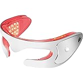 LED Red Light Therapy Eye Device, 3 Modes Red Light Eye Mask for Anti-Aging, Skin Rejuvenation, Dark Circles and Wrinkles