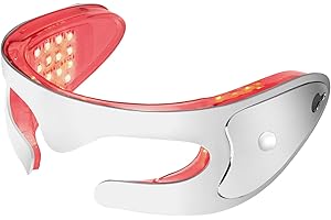 CENYEDA LED Red Light Therapy Eye Device, 3 Modes Red Light Eye Mask for Anti-Aging, Skin Rejuvenation, Dark Circles and Wrinkles