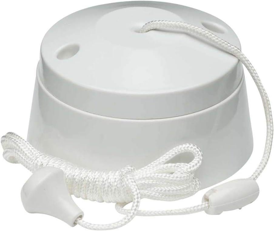 Knightsbridge SN8300 2-Way Pull Cord Switch 10A Bathroom Lighting