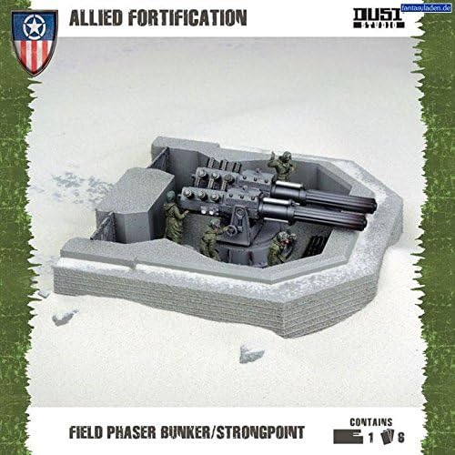 Allied Fortification - Field Phaser Bunker/Strongpoint by Battlefront Miniatures