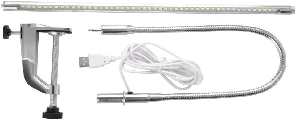 USB Adjustable LED Desk Lamp Clip Table Lamps for Manicure Tattoo Light