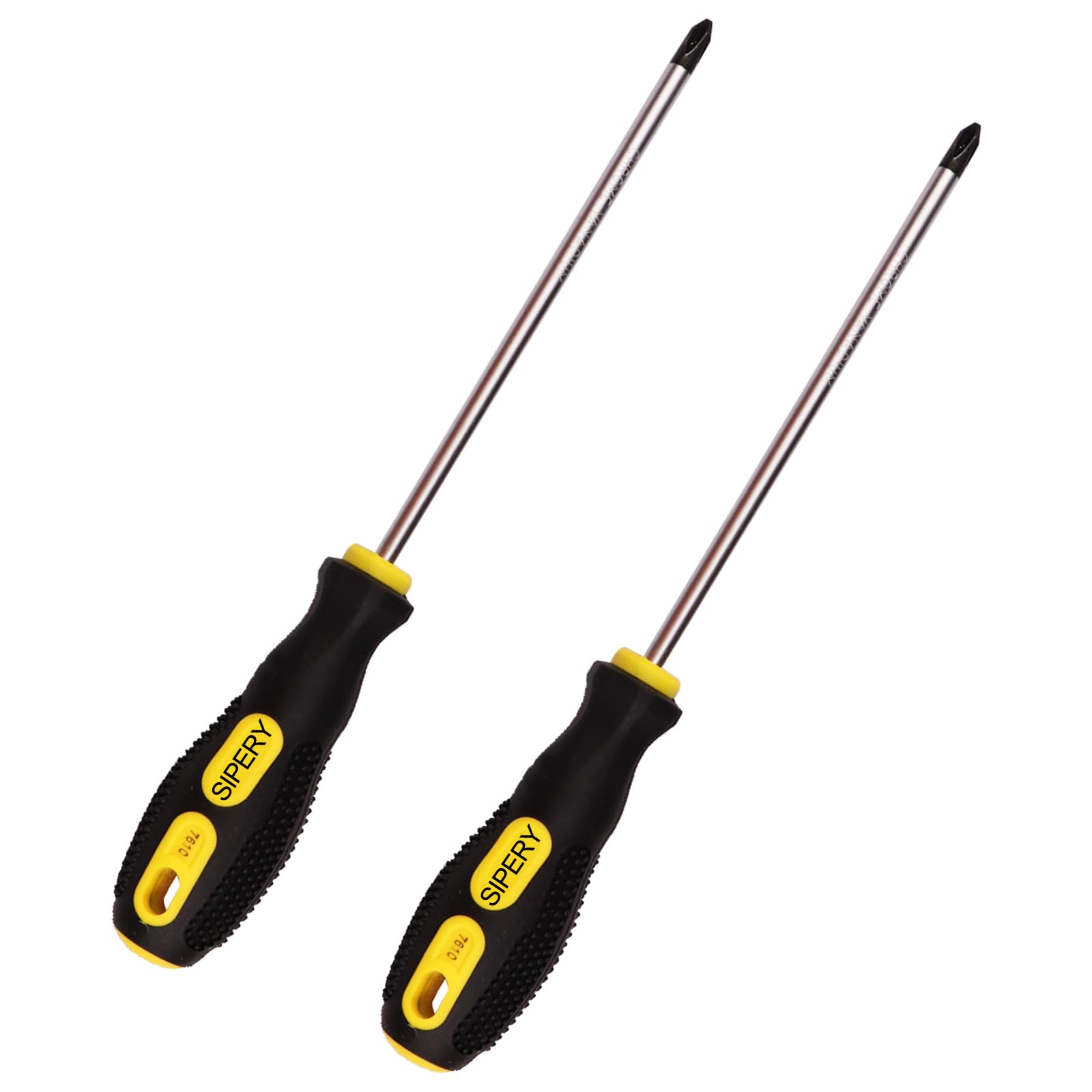 Photo 1 of ****ONLY ONE***** Phillips Screwdriver 6 inch Shaft Non-Slip Grip Screwdriver Magnetic Tip 6mm PH2 Cross Head Screwdriver