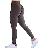Seamless Scrunch Legging Women Yoga Pants 7/8 Tummy