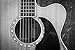 RawRock Horizontal Guitar Hanger Tilt and Display Your Guitar, Ukulele, Bass, Electric Guitar, Banjo at a Slanted Angle Sideways - Hang for easy access (Clear Finish)