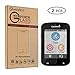 Garmin Edge 820 Screen Protector Glass,Zwirelz Garmin Edge 820 Tempered Glass Screen Protector for Garmin Edge 820-9H Hardness/Crystal Clear/Anti-Bubble(2-Pack)