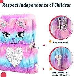 SuperStyle Diary for Girls with Lock and Keys, Cute