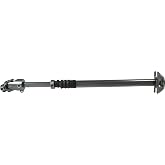 Borgeson Steering Shaft, Rag Joint Flange, Telescoping, Steel, Natural, Each