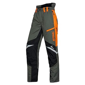 Stihl Bundhose mit Schnittschutz FUNKTION ERGO olivgrün/orange/schwarz 42