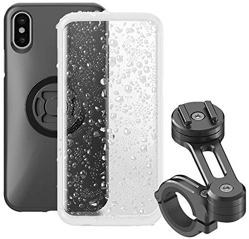 Sp Connect Black Moto Bundle Mount for iPhone X