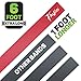 Aylio Resistance Bands and Door Anchor for Exercise, Fitness, Physical Therapy, Pilates Workout, Stretching | 6 Feet Long