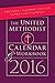 The United Methodist Calendar & Workbook 2016: Personal Planner Edition (Refill)